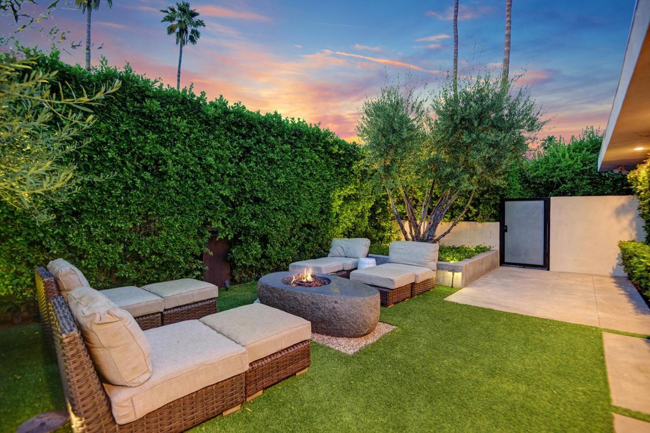 Canyon Palms Estate- Ultra-Luxe, Pool, Spa, Firepit, Outdoor Kitchen & More Palm Springs Exterior foto