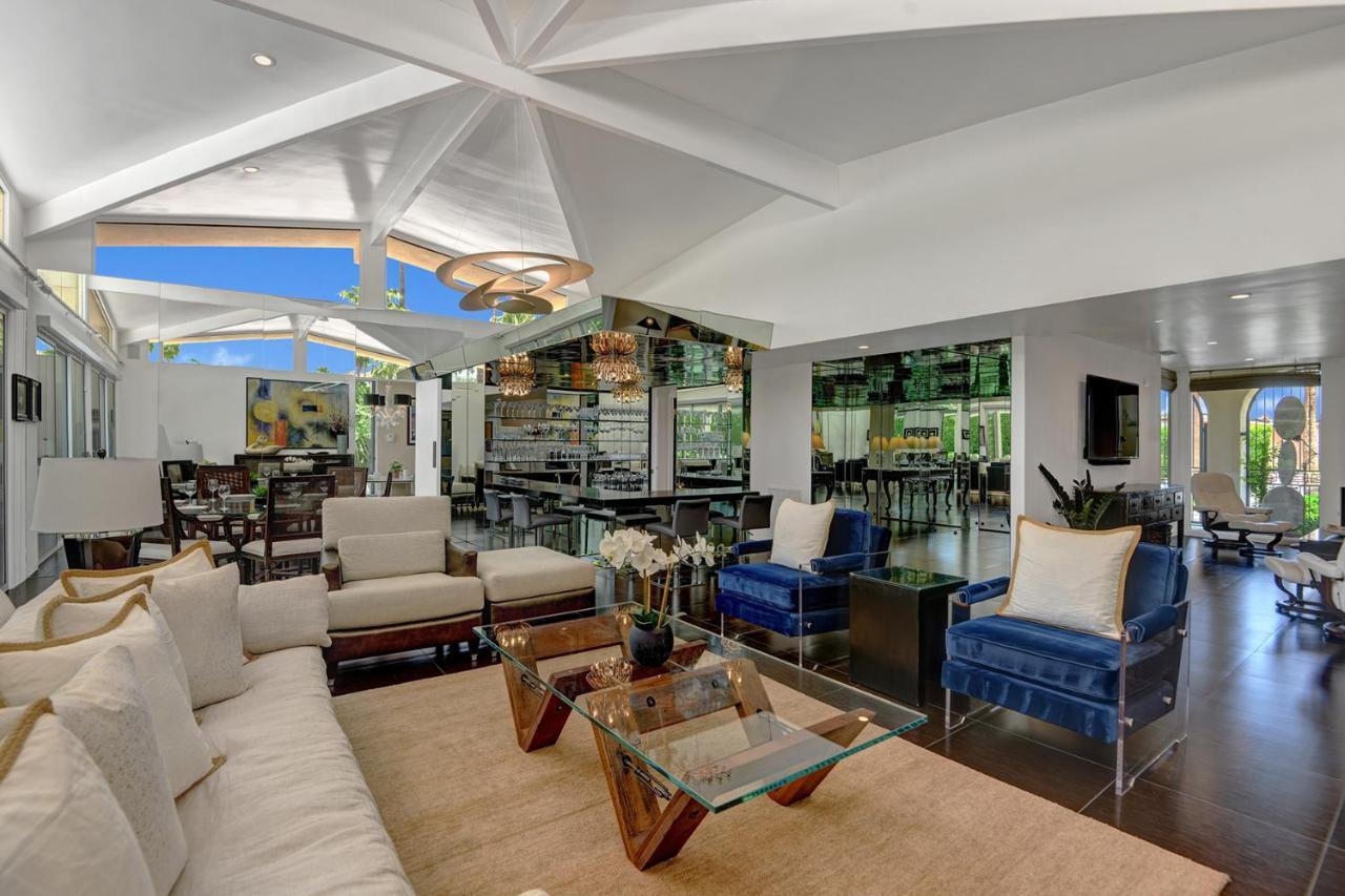 Canyon Palms Estate- Ultra-Luxe, Pool, Spa, Firepit, Outdoor Kitchen & More Palm Springs Exterior foto