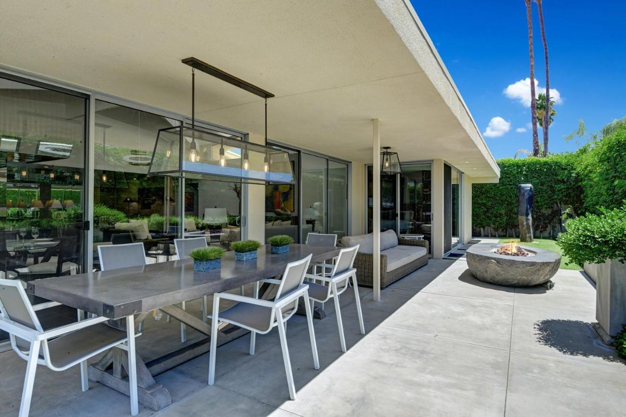 Canyon Palms Estate- Ultra-Luxe, Pool, Spa, Firepit, Outdoor Kitchen & More Palm Springs Exterior foto