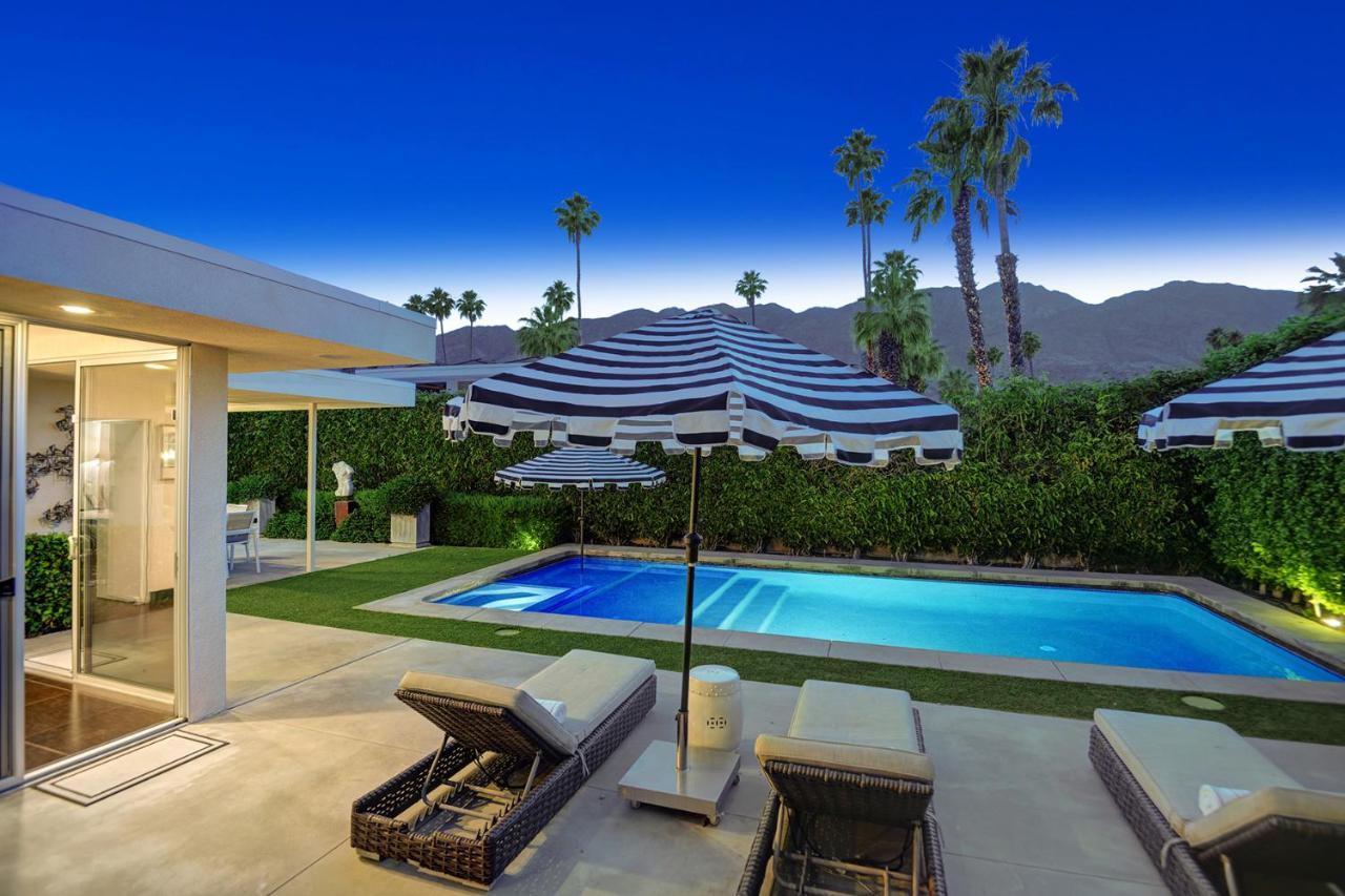 Canyon Palms Estate- Ultra-Luxe, Pool, Spa, Firepit, Outdoor Kitchen & More Palm Springs Exterior foto